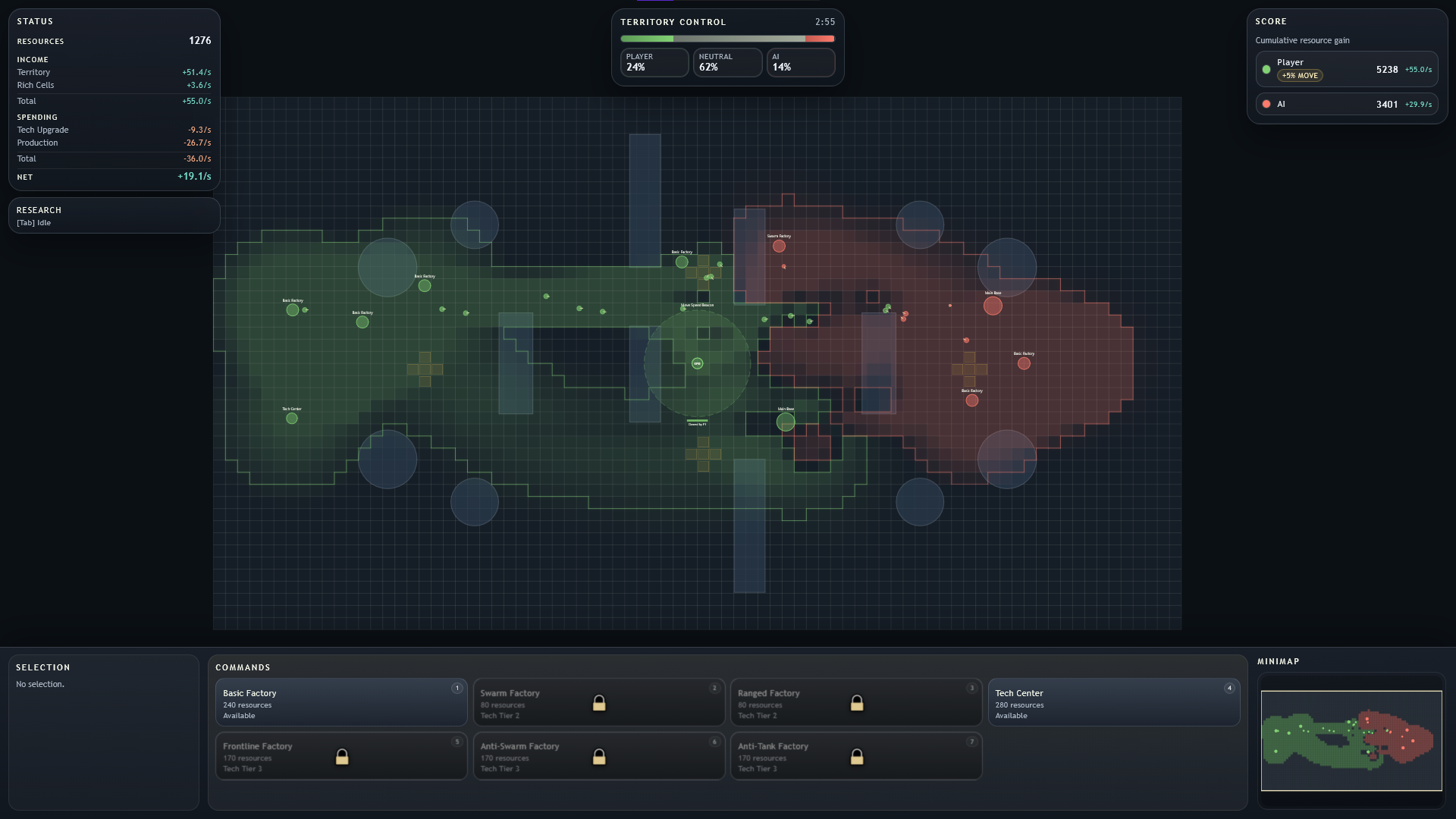 Swarm Battle screenshot